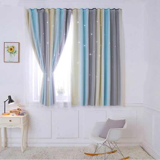 Easy-Install Rainbow Thermal Insulation Curtains